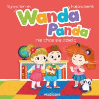 Wanda Panda nie chce się dzielić. Autor: Sylwia Winnik. SmakLiter.pl Okładka książki Wanda Panda nie chce się dzielić