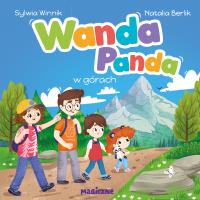 Wanda Panda. W górach. Autor: Sylwia Winnik. SmakLiter.pl Okładka książki Wanda Panda. W górach