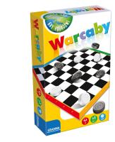 Warcaby mini wersja podróżna GRANNA. Wydawca: Granna. SmakLiter.pl Opakowanie Warcaby mini wersja podróżna GRANNA