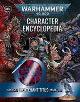 Okładka książki Warhammer 40,000 Character Encyclopedia