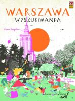 Warszawa. Wyszukiwanka. Autor: Diana Hangartner, Ignerska Marta. SmakLiter.pl Okładka książki Warszawa. Wyszukiwanka