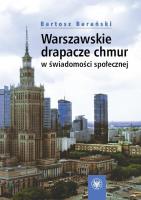 Okładka książki Warszawskie drapacze chmur w świadomości...