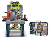 Warsztat narzędziowy z wiertarką. Wydawca: Madej. SmakLiter.pl Opakowanie Warsztat narzędziowy z wiertarką