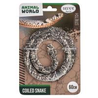 Wąż gumowy szary 60cm. Wydawca: Beppe. SmakLiter.pl Opakowanie Wąż gumowy szary 60cm