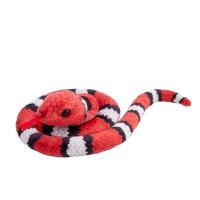 Wąż zwinięty czerwono-biały 50 cm. Wydawca: Beppe. SmakLiter.pl Opakowanie Wąż zwinięty czerwono-biały 50 cm