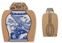 Opakowanie Wazon - kartonowy rękaw - Blue & White Oriental