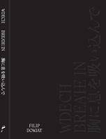 Wdech. Autor: Dowjat Filip. SmakLiter.pl Okładka książki Wdech