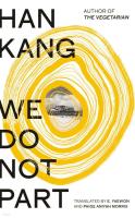 We Do Not Part. Autor: Kang Han. SmakLiter.pl Okładka książki We Do Not Part