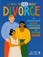We Need to Talk About Divorce. Autor: Scharff Kate. SmakLiter.pl Okładka książki We Need to Talk About Divorce