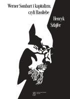 Okładka książki Werner Sombart i kapitalizm, czyli Hassliebe