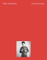 Okładka książki Wes Anderson