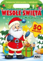 Wesołe święta z Mikołajem. Autor: Artur Rajch. SmakLiter.pl Okładka książki Wesołe święta z Mikołajem