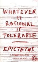 Okładka książki Whatever is Rational is Tolerable