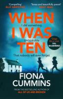 When I Was Ten. Autor: Cummins Fiona. SmakLiter.pl Okładka książki When I Was Ten