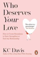 Okładka książki Who Deserves Your Love