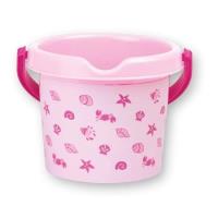 Opakowanie Wiaderko do piasku Sea Shell różowe