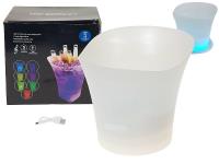 Opakowanie Wiaderko na lód led 25x24x23cm