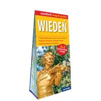 Wiedeń laminowany map&guide 2w1: przewodnik i mapa. Autor: Nowak Małgorzata, Barbara Czerwińska. SmakLiter.pl Okładka książki Wiedeń laminowany map&guide 2w1: przewodnik i mapa