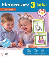 Okładka książki Wielka Akademia. Elementarz 3-latka.