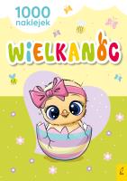 Wielkanoc. 1000 naklejek. Autor: Opracowanie zbiorowe. SmakLiter.pl Okładka książki Wielkanoc. 1000 naklejek