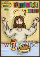 Wielkanoc. Droga krzyżowa - kolorowanki+naklejki. Autor: Sadowska Barbara. SmakLiter.pl Okładka książki Wielkanoc. Droga krzyżowa - kolorowanki+naklejki