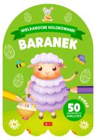 Wielkanocne kolorowanki. Baranek - uszkodzone. Autor: Opracowanie zbiorowe. SmakLiter.pl Okładka książki Wielkanocne kolorowanki. Baranek - uszkodzone