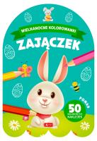 Wielkanocne kolorowanki. Zajączek - uszkodzone. Autor: Opracowanie zbiorowe. SmakLiter.pl Okładka książki Wielkanocne kolorowanki. Zajączek - uszkodzone