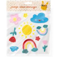 Wielkanocne naklejki żelowe tęcza. Wydawca: MCD. SmakLiter.pl Opakowanie Wielkanocne naklejki żelowe tęcza