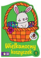 Okładka książki WIELKANOCNY KOSZYCZEK 1 WIELKANOCNE KOLOROWANKI - uszkodzone