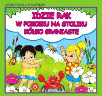 Okładka książki Wierszyki dla maluchów. Idzie rak. W pokoiku na...