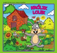 Okładka książki Wierszyki dla maluchów. Królik Lolek