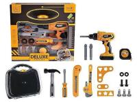 Opakowanie Wiertarka na baterie z akcesoriami w walizce