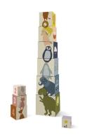 Wieża ze zwierzakami. Wydawca: Trixie Baby. SmakLiter.pl Opakowanie Wieża ze zwierzakami