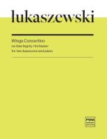Okładka książki Wings Concertino na dwa fagoty i fortepian