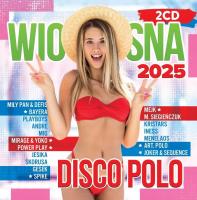 Wiosna 2025 Disco Polo 2CD. Autor:   Praca zbiorowa. SmakLiter.pl Okładka książki Wiosna 2025 Disco Polo 2CD