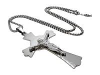 Opakowanie Wisior Krzyż srebrny