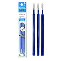 Wkład do długopisu wymazywalnego 3 sztuki blister niebieski. Wydawca: Patio. SmakLiter.pl Opakowanie Wkład do długopisu wymazywalnego 3 sztuki blister niebieski