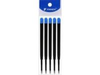 Wkład F-Parker 0,8mm plast niebieski 5szt. Wydawca: Fandy. SmakLiter.pl Opakowanie Wkład F-Parker 0,8mm plast niebieski 5szt