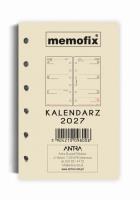 Opakowanie Wkład kalendarzowy 2027 Memofix A6 SK/TDW