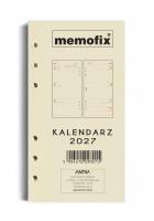 Opakowanie Wkład kalendarzowy 2027 Memofix B6 ST/TDW