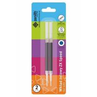 Wkłady do długopisu ZX Speed niebeski 2szt ZENITH. Wydawca: ZENITH. SmakLiter.pl Opakowanie Wkłady do długopisu ZX Speed niebeski 2szt ZENITH