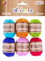 Opakowanie Włóczka 38 m, 6 szt MIX