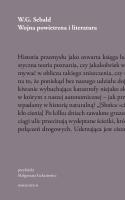 Wojna powietrzna i literatura. Autor: Sebald W.G.. SmakLiter.pl Okładka książki Wojna powietrzna i literatura
