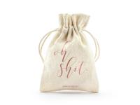 Opakowanie Woreczki bawełniane Oh shit 10x15cm 10szt