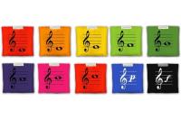 Opakowanie Woreczki gimnastyczne zestaw nutki z kluczem