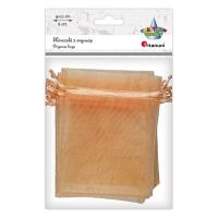 Opakowanie Woreczki z organzy łososiowe 9x12cm 6szt