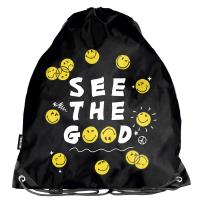 Worek na obuwie Smiley SM25LU-712. Wydawca: Paso. SmakLiter.pl Opakowanie Worek na obuwie Smiley SM25LU-712