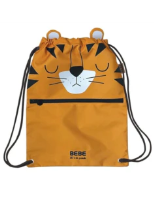 Worek z kieszonką na suwak Tygrys BB Friends. Wydawca: INTERDRUK. SmakLiter.pl Opakowanie Worek z kieszonką na suwak Tygrys BB Friends