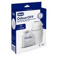 Worki do teleskopowego kosza na pieluchy 45szt. Wydawca: Chicco. SmakLiter.pl Opakowanie Worki do teleskopowego kosza na pieluchy 45szt