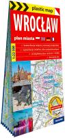 Okładka książki Wrocław foliowany plan miasta 1:22 500
